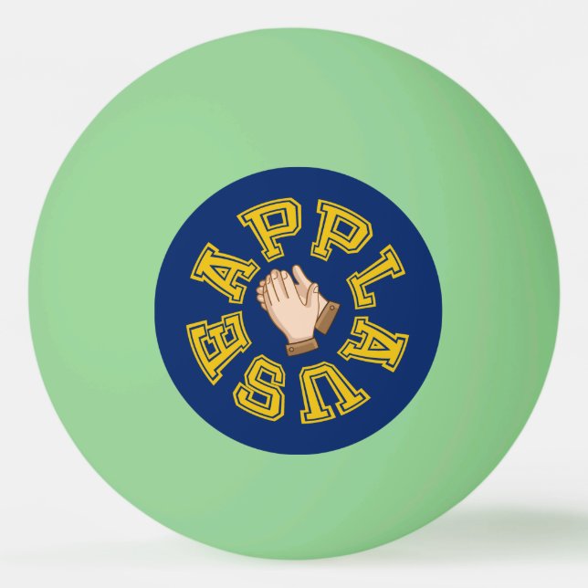 Applaus Tischtennisball (Vorderseite)