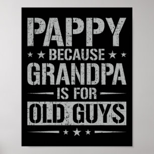 Applaus, weil Großvater für alte Typ Vater &# ist; Poster