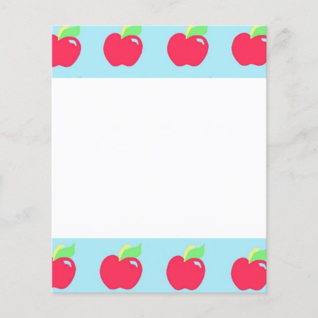 Apple 4,5" x 5,6" Flyer (Vorne)