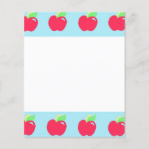 Apple 4,5" x 5,6" Flyer