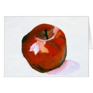 Apple-Aquarell-Malerei