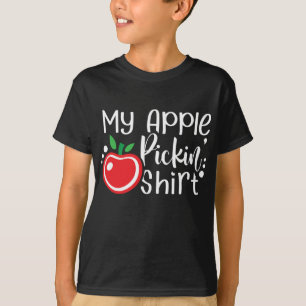 Apple-Auswahl Design Apple Picker Fall Fruit Lover T-Shirt