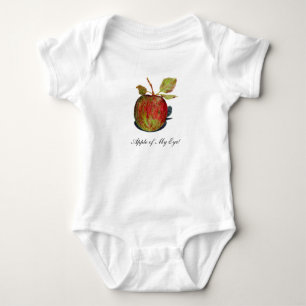 Apple Baby Bodysuit Strampler