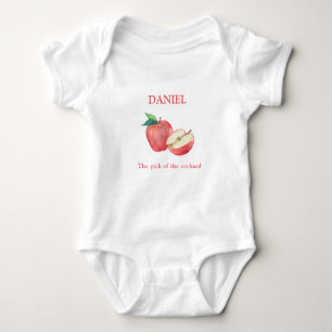Apple Baby Bodysuit Strampler
