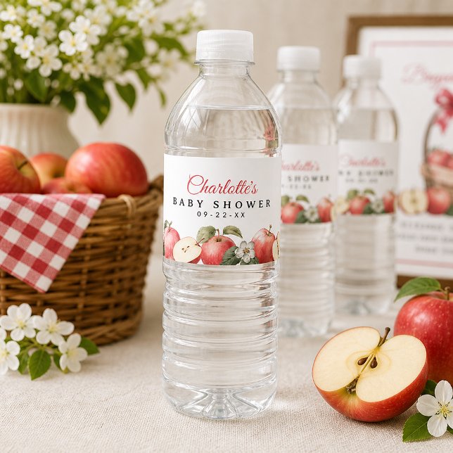 Apple Baby Dusche (Apple baby shower theme )
