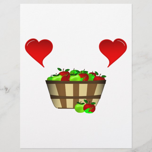Apple Basket-Liebe (Vorderseite)