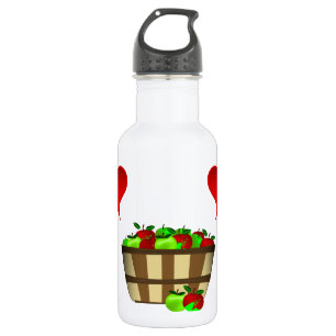 Apple Basket-Liebe Trinkflasche