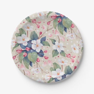 Apple Blossom (Albescent White) Pappteller