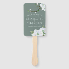 Apple Blossom Hochzeitsfeier Fächer