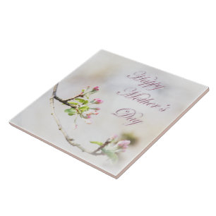 Apple Blossom Muttertag Fliese