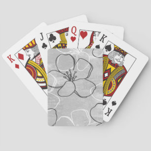 Apple Blossom Traum: Abstrakte Ornamente Spielkarten