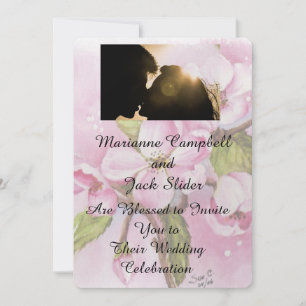 APPLE BLOSSOMS FAIRE-PART DE MARIAGE PERSONNALISAB