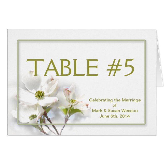 APPLE BLOSSOMS - TABELLKARTEN - SCHREIBUNG (Vorderseite (Horizontal))