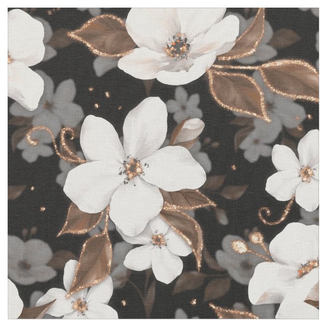 Apple-Blume Stoff (Nahaufnahme)