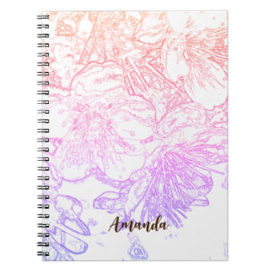 Apple-Blütenheft Notizblock