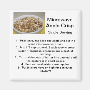 Apple-Chip-Rezept Magnet