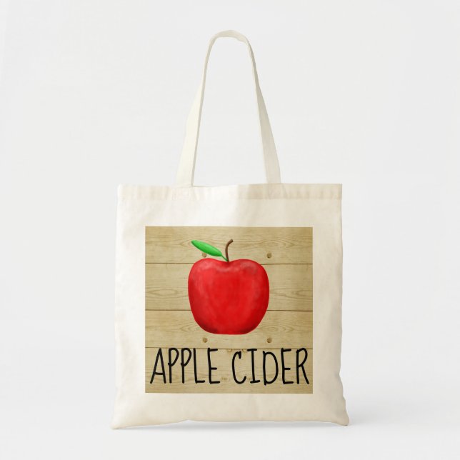 Apple Cider Red Apple Tragetasche (Vorne)