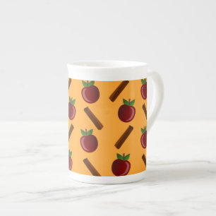 Apple Cinnamon Muster Prozellantasse
