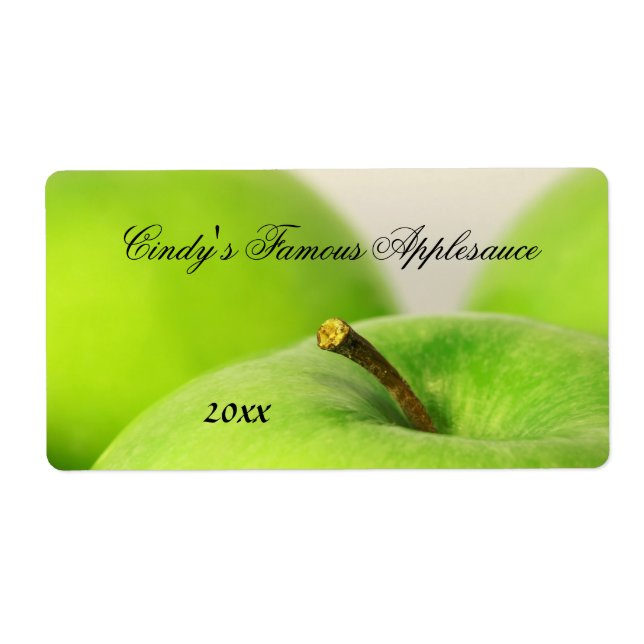 Apple conserve le étiquette (Devant)