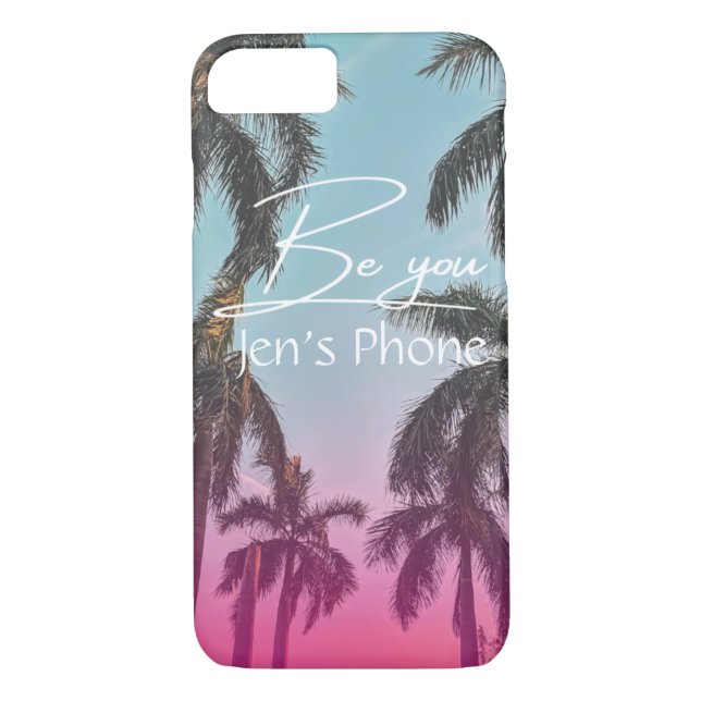 Apple coque iphone - Sois toi ! Peut personnaliser (Dos)