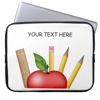 Apple Custom Laptop Sleeve für Lehrer