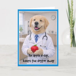 Apple + Cute Get Well Card AB-2 Karte