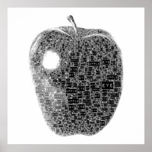 Apple de mon affiche des textes d'oeil