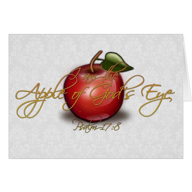 Apple des Auges des Gottes, christlich (Vorderseite (Horizontal))