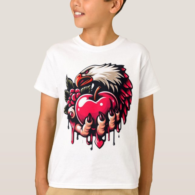 Apple-Design T-Shirt (Vorderseite)