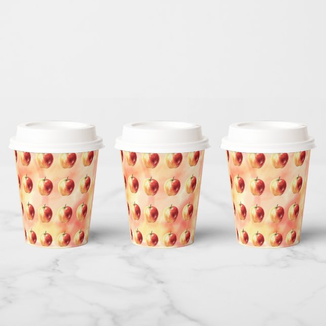 Apple Design Verfügbarer Kaffee Cup Pappbecher (Multi)