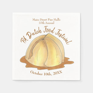 Apple Dumplings Amish Pennsylvania PA Dutch Food Serviette