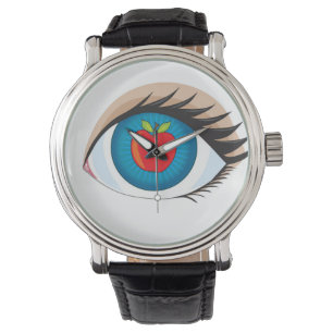Apple Eye Watch Armbanduhr