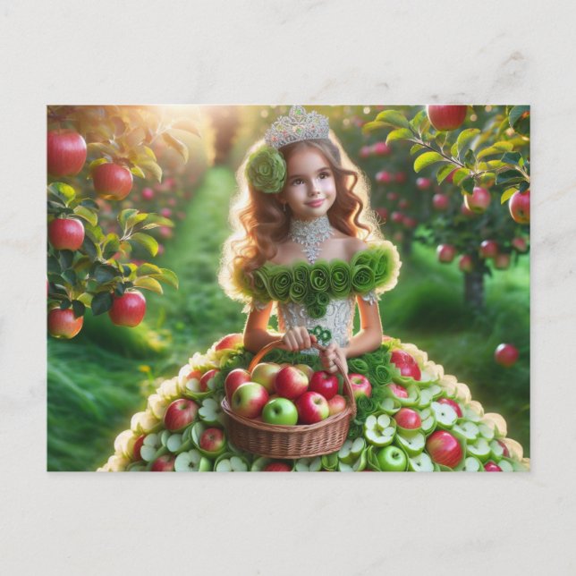 Apple Fairy Postkarte (Vorderseite)