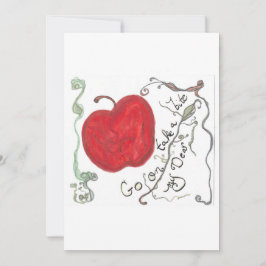 Apple Fairy Tale Card Einladung