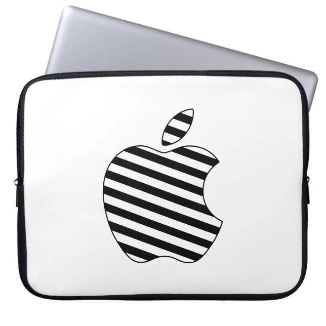 Apple-Fan-Art-Logo Laptopschutzhülle (Vorderseite)
