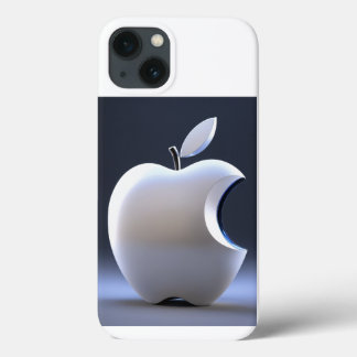 Apple-Firmenlogo auf schwarzem Hintergrund Case-Mate iPhone Hülle