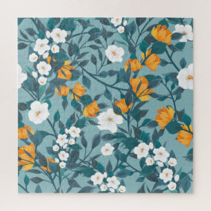 Apple Floral: Blühendes Mustermotiv.