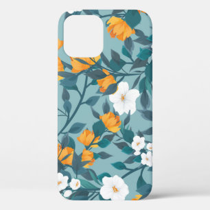Apple Floral: Blühendes Mustermotiv. Case-Mate iPhone Hülle