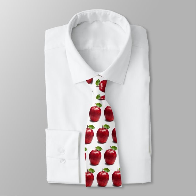 APPLE FOR TEACHER tie Krawatte (Gebunden)