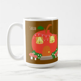 Apple Fruit Frog House Kaffeetasse