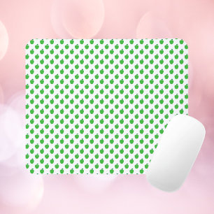 Apple Fruit Green Muster Mousepad