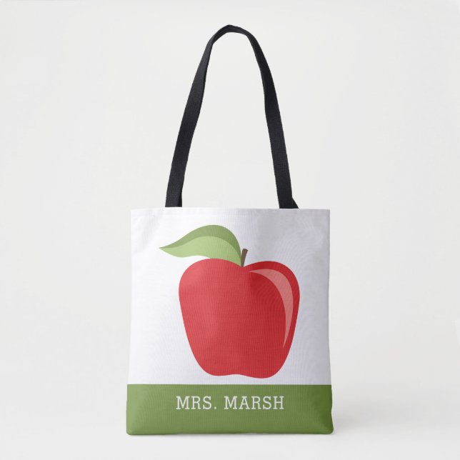Apple für maßgeschneiderte Lehrer mit modernem App Tasche (Vorderseite)