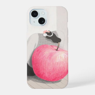 Apple & Girl iPhone 15 Hülle
