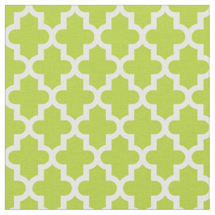 Apple Green marokkanische Print Stoff