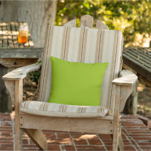 Apple Green Outdoor Throw Kissen