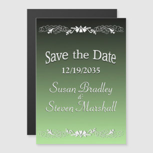 Apple Green Save the Date Magneteinladung
