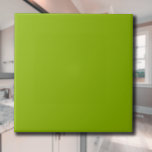 Apple Green Solid Color | Classic | elegant Fliese<br><div class="desc">Apple Green Solid Color | Classic | elegant | Trendy | Stilvoll | Geschenk</div>