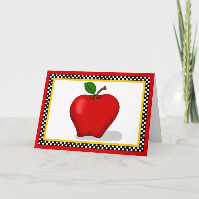 Apple Grußkarten Karte (Vorderseite)
