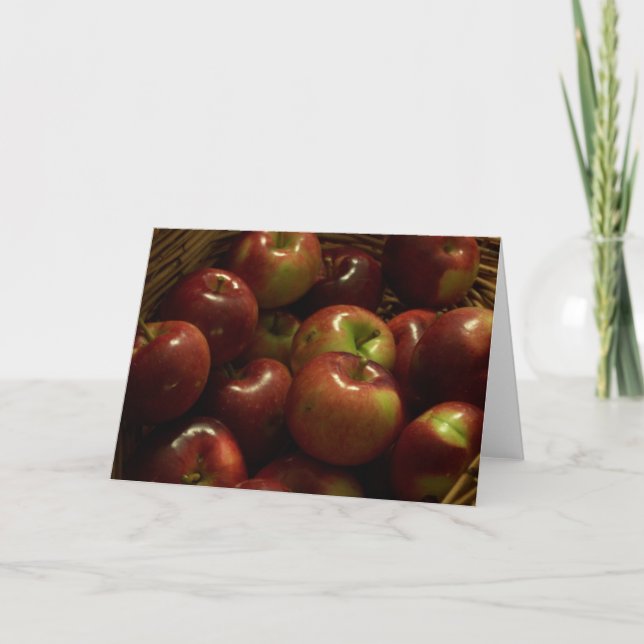 Apple Harvest Karte (Vorderseite)