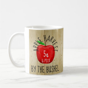Apple Harvest Vintag Sign Kaffeetasse